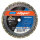 Norton Clipper Diamantscheibe 70184628998 Extreme Universal Silencio, Ø 350 x 25,4 mm, geräuschgedämpft, 15 mm Segmenthöhe