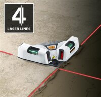 LASERLINER SuperSquare-Laser 4 90°-Linienlaser...