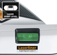 LASERLINER SuperSquare-Laser 4 90°-Linienlaser – Ideal zum Verlegen von Wand- und Bodenfliesen 081.134A