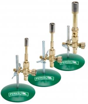 PERKEO Propan-Bunsenbrenner schwenkbar Niederdr.50 mbar,Anschl.M10x1LH, 791/4/T