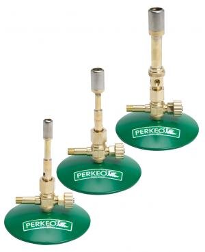 Perkeo Propan-Bunsenbrenner BS152-160 Feststehend, 50 mbar, Anschluss M10x1 LH