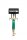 PERKEO Propan-Brennstempel BS152-163 mit Gravurplatte 130x60 mm, G3/8" LH Anschluss