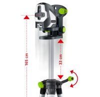LASERLINER SuperCross-Laser 2GP Set 150cm Automatischer...