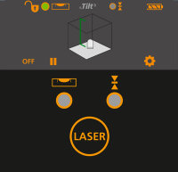 LASERLINER CompactCross-Laser Set GreenAutomatischer Kreuzlinien-Laser mit Digital Connection-Schnittstelle und praktischer Wandhalterung 081.146A