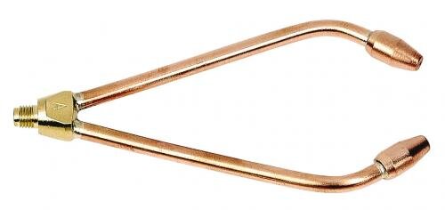 Perkeo Gabelbrenner-Vorderteil BS152-180 Klein Rista 856/E/ET, Erdgas-Sauerstoff, Größe 2, Hart-Kupfer