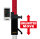 LASERLINER Flexi-Meßlatte Plus rot / 240 cm incl.FlexiSliderFür alle Messungen von Bodenhöhen 080.50