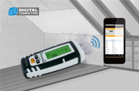 LASERLINER DampMaster Compact Plus Materialfeuchtemessgerät (DigitalConnect)