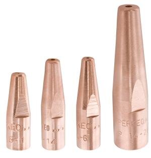 Perkeo Schweiß- und Hartlötdüse Rista BS152-192 Osna-Kupfer, Größe 7, 14-20 mm Materialstärke