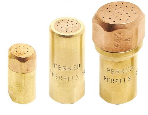 Perkeo Brausebrenner-Mundstück BS152-194 Perplex Rista für Erdgas/Sauerstoff, 2000 l/h, Ø 24x60 mm