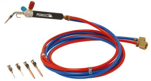 Perkeo Mikro-Schweiß- und Hartlötgarnitur BS152-196 Mikro Rista für Gas-Sauerstoff, 0,01-1 mm