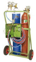 PERKEO A/S-Montagegerät trag- und fahrbar, mit 20 l...
