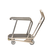 Matador - ergnomischer Aluminium-Plattformwagen S mit 2 Etagen - verstellbarTragkraft: untere Plattform 400kg./obere Plattform 50kg. - 1030x500x1120mm
