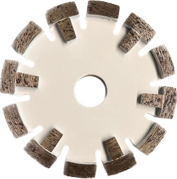 PROFITECH Fugenfräser PREMIUM - für harte Bäden 125 mm - weiss mit Schutzsegment 91908