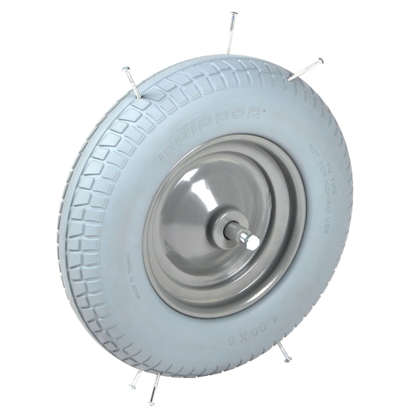 Matador - pannensicheres Schubkarrenrad Ø400-8 Tragkraft: 200kg. - Kugellager - Achslänge 20cm