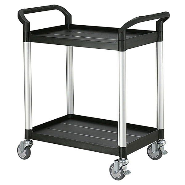 Matador - Etagenwagen 808E schwarz - 2 EtagenTragkraft: 250kg. (max. 125kg. pro Etage) - 850x480x950mm