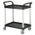 Matador - Etagenwagen 808E schwarz - 2 EtagenTragkraft: 250kg. (max. 125kg. pro Etage) - 850x480x950mm