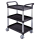 Matador - Etagenwagen 808A schwarz- 3 EtagenTragkraft: 240kg. (max. 80kg. pro Etage) - 850x480x1000mm