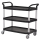 Matador - Etagenwagen 808LA schwarz - 3 EtagenTragkraft: 240kg. (max. 80kg. pro Etage) - 1100x520x1020mm