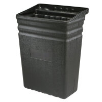 Matador - Abfallbox groß 808U schwarz (350x240x470mm)Inhalt: 39 Liter