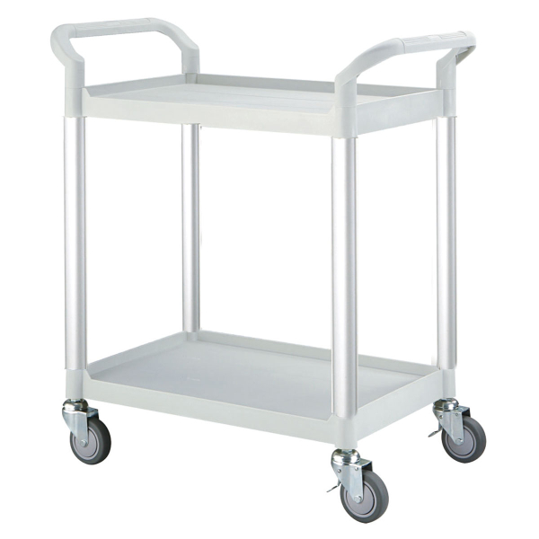 Matador - Etagenwagen 808E-3 grau-weiß- 2 EtagenTragkraft: 250kg. (max. 125kg. pro Etage) - 850x480x950mm