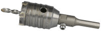 HELLER Bohrkronen Dosensenker-Set SDS-plus Ø 80x50...