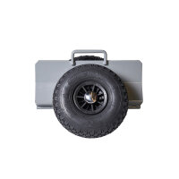 Matador - Plattenroller (Breite: 125mm)Tragkraft: 300kg. - Luftreifen - 390x365x350mm