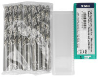 HELLER HSS-G Super DIN 338 RN Stahlbohrer Rundschaft Set 10-teilig Ø 1,2x16/38 mm 10St. 21123