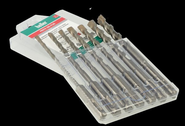 HELLER Prefix Hammerbohrer SDS-plus Set 7-teilig Ø 5/6/6/8/8/10/12 mm 7St. 26594