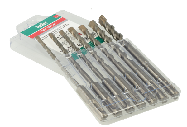 HELLER Prefix Hammerbohrer SDS-plus Set 7-teilig Ø 5/6/6/8/8/10/12 mm 7St. 26594