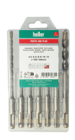 HELLER Prefix Hammerbohrer SDS-plus Set 7-teilig Ø...