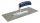 Profibau Glättekelle 72252 rostfrei, Holzheft blau, 280 x 130 mm, Blattstärke 0,75 mm