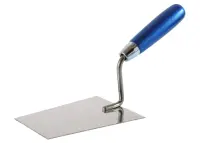 Profibau Maurerkelle 75041 rostfrei mit Holzheft, gerader...