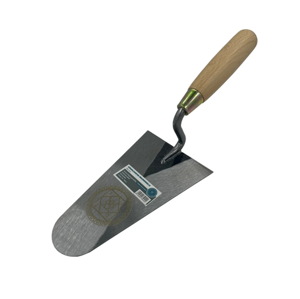 Profibau Düsseldorfer Kelle 75042, 180 mm, gehärteter Stahl, mit Schwanenhals