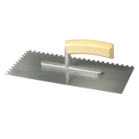 Kaufmann Glättekelle 75049 Blank Halbmondzahn,...