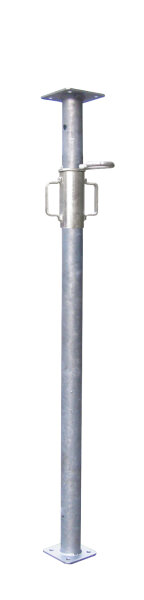 MÜBA Fensterstütze Länge 1,25 - 2,00m verzinkt | Baustütze Stahlstützen Stützpfeiler Baustellenstütze