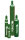 PERKEO Stickstoff-Stahlflasche BS152-231 gefüllt, 50 Liter, 200 bar