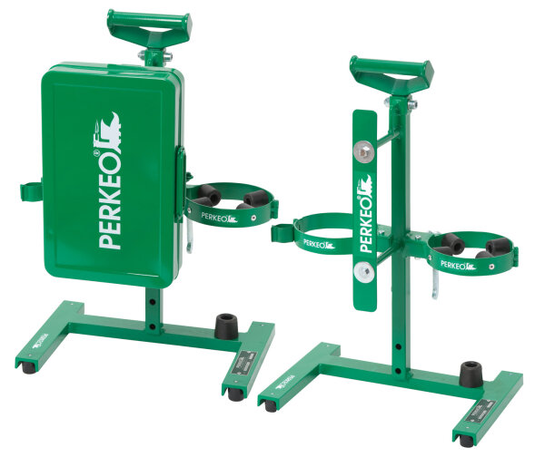 PERKEO Gestell, kpl. montiert mit leerem Stahlblechkasten für Gerät 799/16, 799/16/G