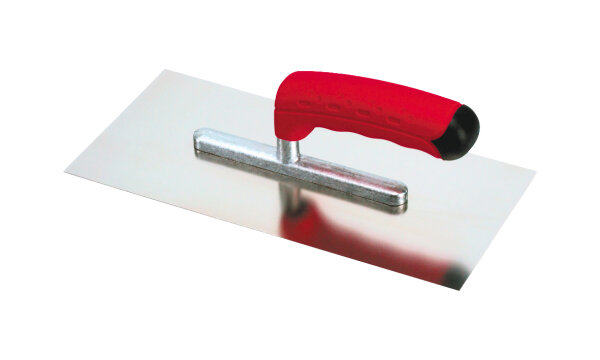 Glättekelle rostfrei 280x130mm mit Softgriff