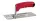 Profibau Venezianische Glättekelle 76302 Rostfrei mit Softgriff, 200 x 80 mm, 0,6 mm Blatt