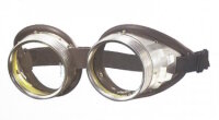 PERKEO Schweißer-Schutzbrille mit ledergepolsterter...
