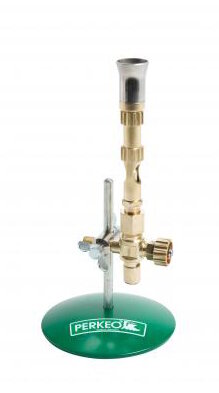 Perkeo Erdgas-Bunsenbrenner 791/4/E schwenkbar, 20-30 mbar, Tülle 9 mm