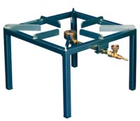 Perkeo Erdgas-Hockerkocher 258/41/E/T für...