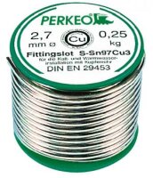 PERKEO Lötdrähte (Fittingslot) nach DIN EN ISO...