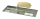 Profibau Glättekelle 77304 Gebogenes Blatt, 305 x 120 mm, Rostfreier Stahl, Holzgriff