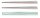 Perkeo Silberhartlot BS152-2480 mit 40 % Silber, cadmiumhaltig, Ag 304, nach DIN EN 1044