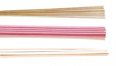 PERKEO Messing Hartlötstäbe BS152-2481 CU 303 flußmittelummantelt, DIN EN 1044, Ø 2,5 x 500 mm