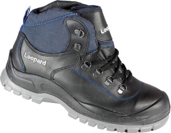 Profibau Bau-Schnürstiefel BS100-2 Profi-Leopard Gr. 38-48 mit Stoßkappe, EN 20345, Aluminiumkappe