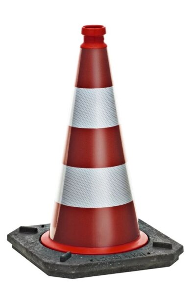 WEMAS Leitkegel-TL  Bast-geprüft 750 mm Höhe