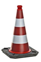 WEMAS Leitkegel-TL  Bast-geprüft 750 mm Höhe