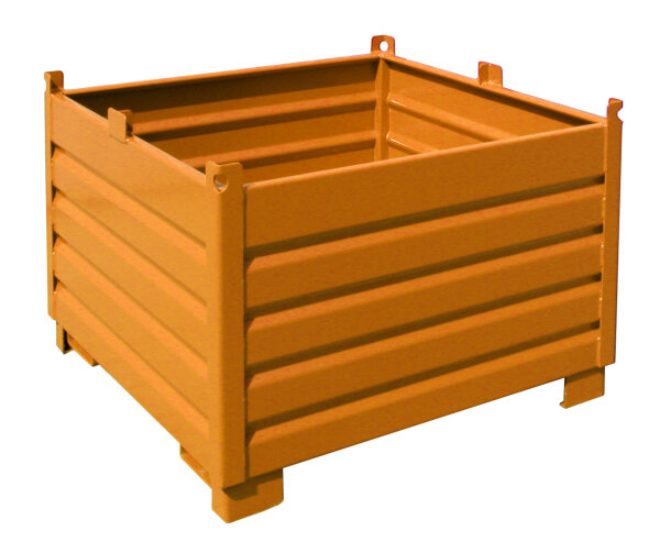 BAUER Sammelbehälter-System SBS 1000 lackiert Gelborange